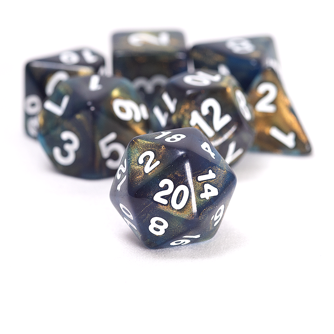 Sirius Dice Dice Set - Unearthed Treasure - Onyx