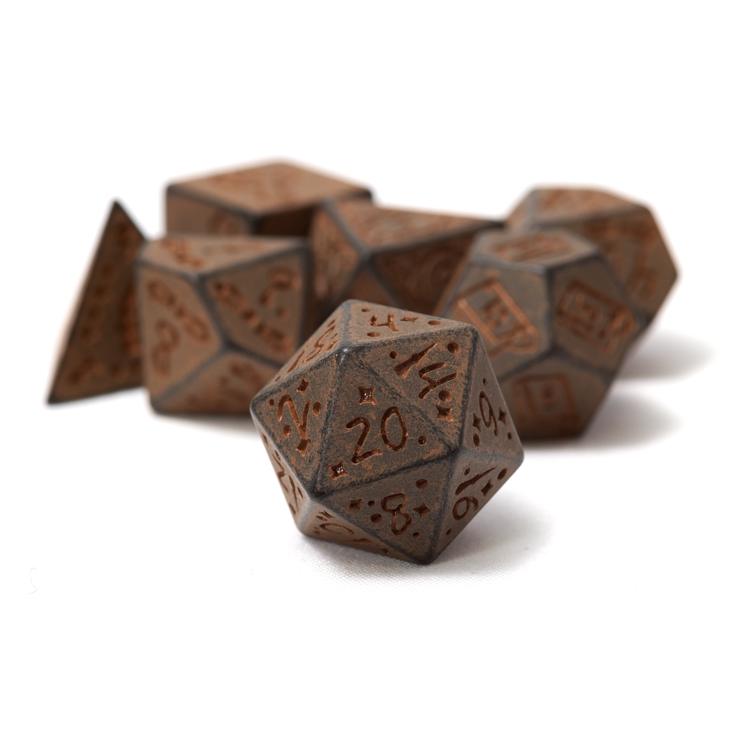 Sirius Dice Dice Set - Illusory Stone - Granite