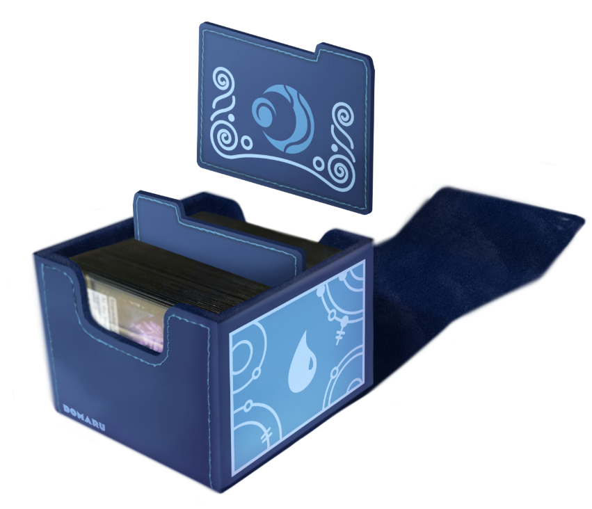 Gatherers' Tavern: Magic the Gathering Lorwyn Eclipsed Brine Blue Domaru Box