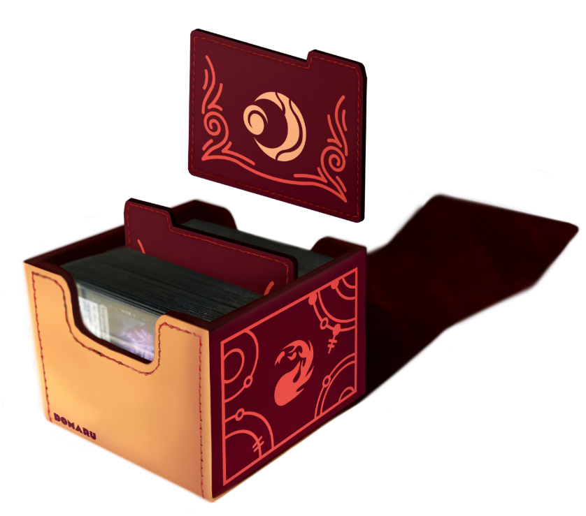 Gatherers' Tavern: Magic the Gathering Lorwyn Eclipsed Cinder Red Domaru Box