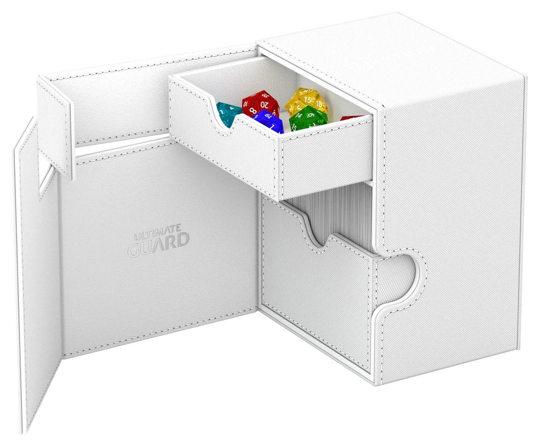 Ultimate Guard Flip'n'Tray 133+ Monocolor – White — official feature / angle 6