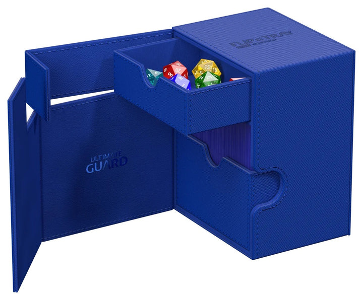 Ultimate Guard FlipnTray 133+ Monocolor - Blue — official feature / angle 6
