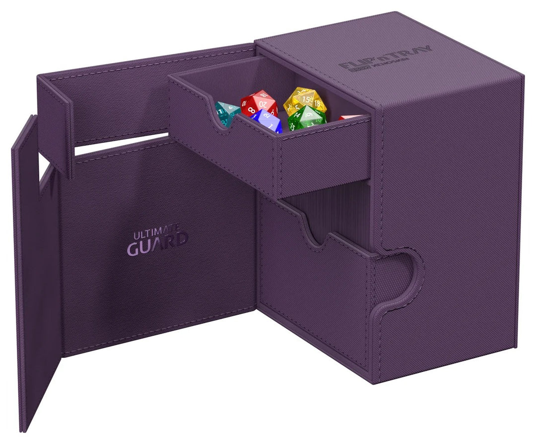 Ultimate Guard Flip'n'Tray 133+ Monocolor – Purple — official feature / angle 6