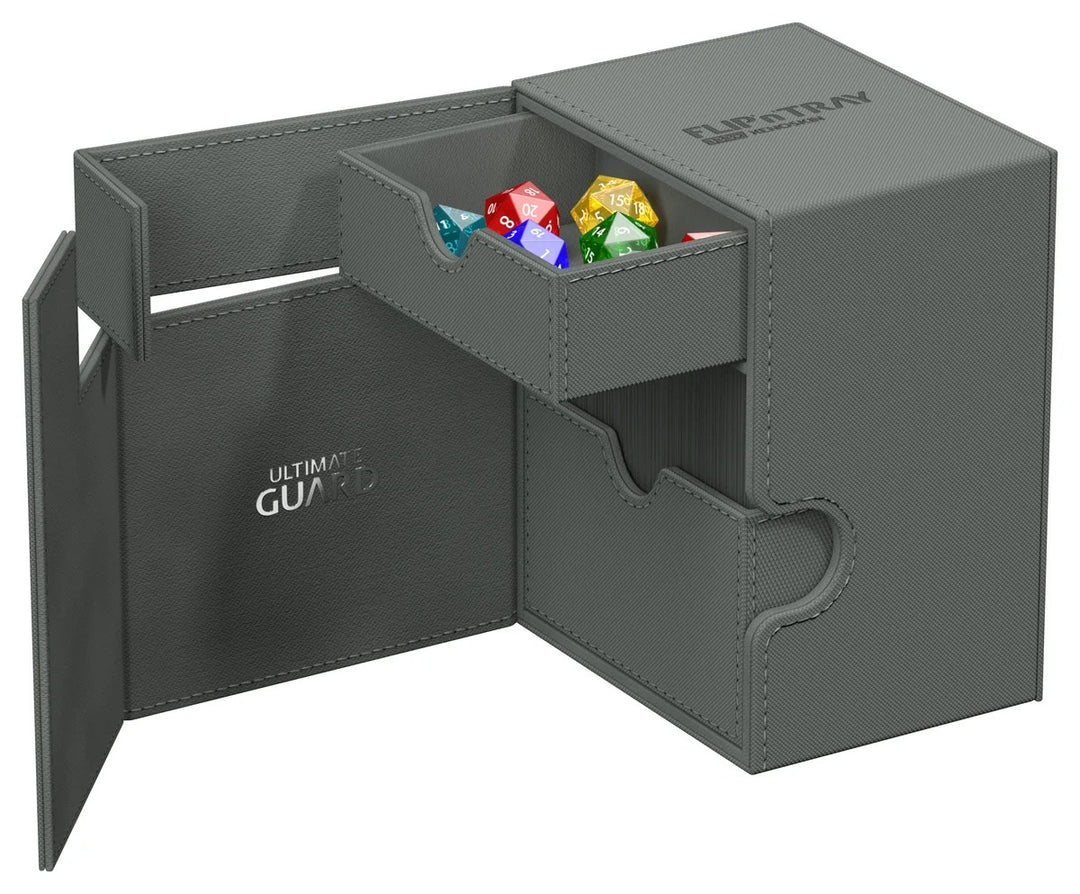 Ultimate Guard FlipnTray 133+ Monocolor - Grey — official feature / angle 6