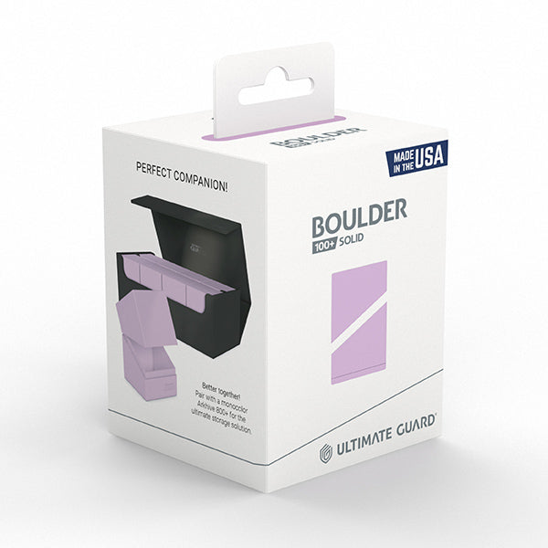 Ultimate Guard Boulder 100+ Solid – Lavender Purple