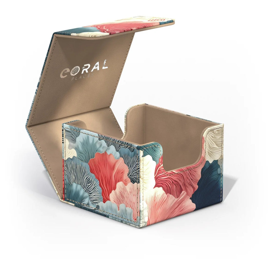 Ultimate Guard: Sidewinder 133+ Xenoskin 2025 Exclusive "Coral Places" - Reef Flowers — official Ultimate Guard angle 5