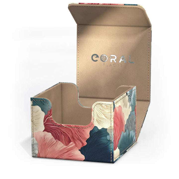 Ultimate Guard: Sidewinder 133+ Xenoskin 2025 Exclusive "Coral Places" - Reef Flowers — official Ultimate Guard angle 6