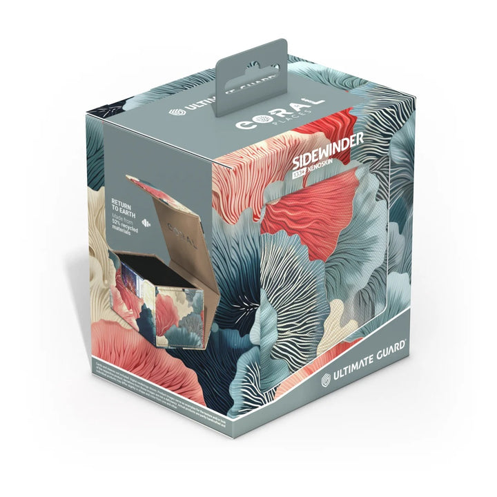 Ultimate Guard: Sidewinder 133+ Xenoskin 2025 Exclusive "Coral Places" - Reef Flowers — official Ultimate Guard angle 13