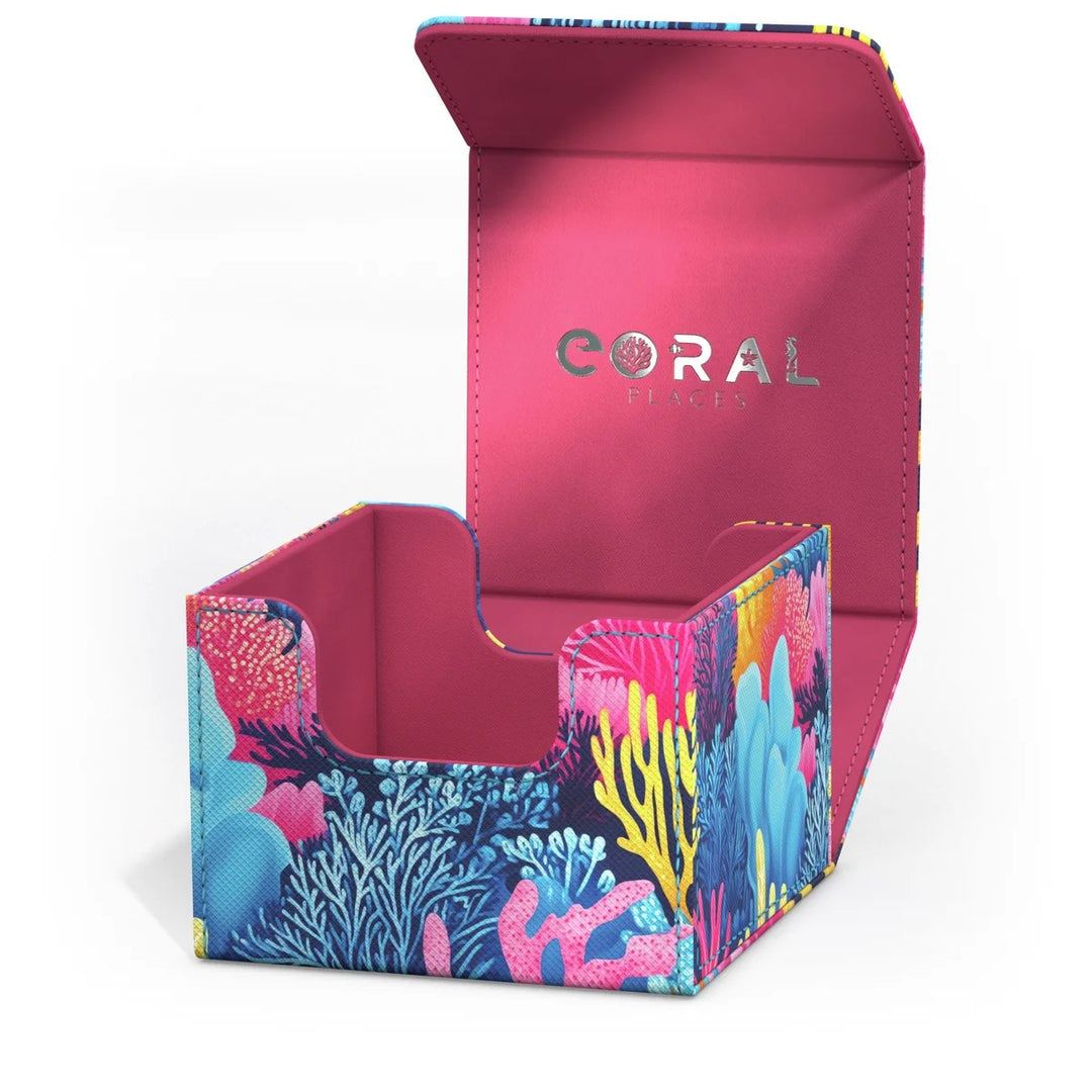 Ultimate Guard: Sidewinder 133+ Xenoskin 2025 Exclusive "Coral Places" - Coral Garden — official Ultimate Guard angle 6