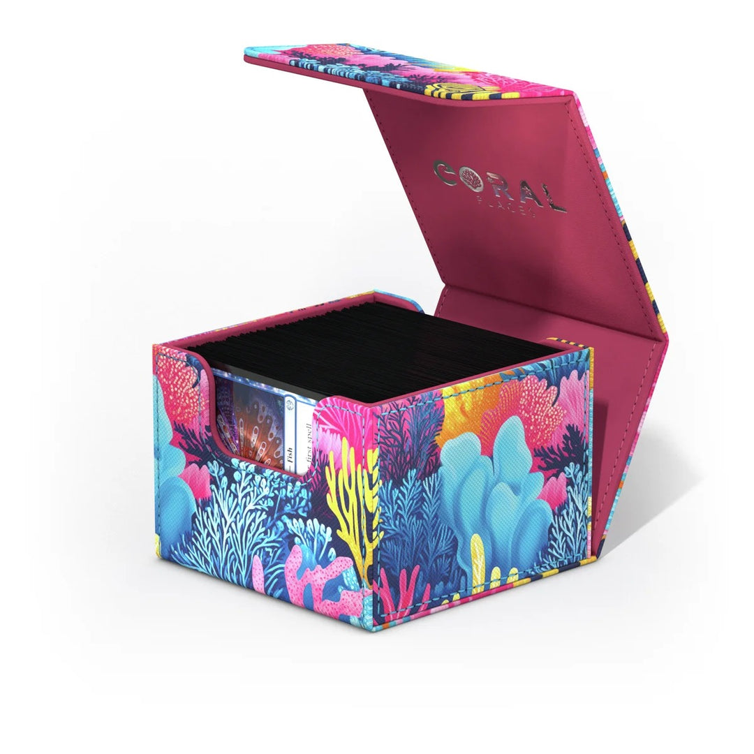 Ultimate Guard: Sidewinder 133+ Xenoskin 2025 Exclusive "Coral Places" - Coral Garden — official Ultimate Guard angle 7