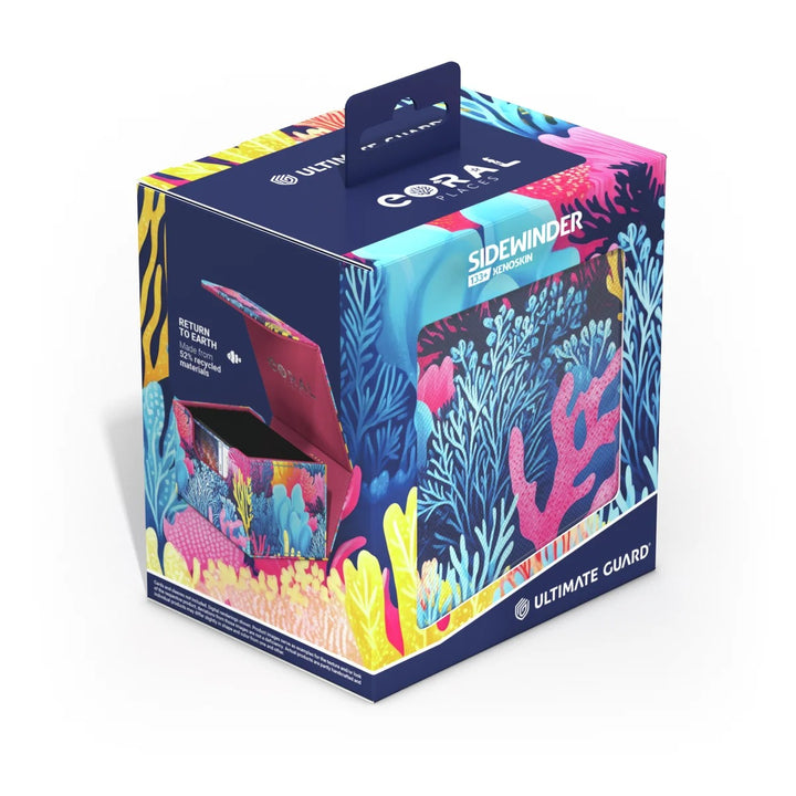 Ultimate Guard: Sidewinder 133+ Xenoskin 2025 Exclusive "Coral Places" - Coral Garden — official Ultimate Guard angle 13