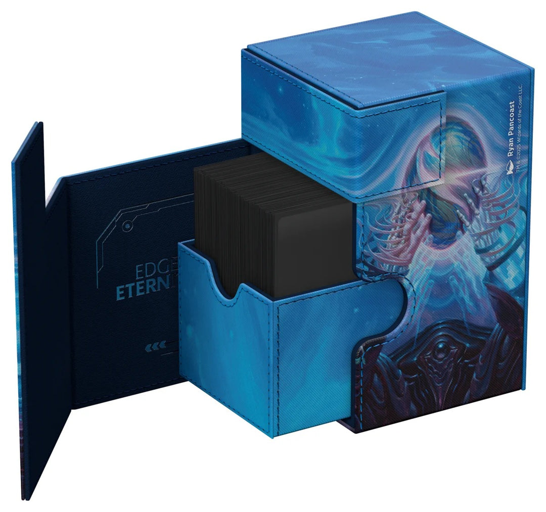 Deck Box: Flip`n`Tray: 100+: Magic the Gathering: Edge of Eternities: The Endstone — official angle 3