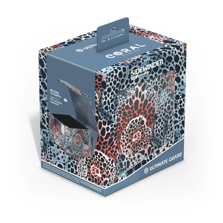 Ultimate Guard: Sidewinder 133+ Xenoskin 2025 Exclusive "Coral Places" - Twilight Tide — official Ultimate Guard angle 13