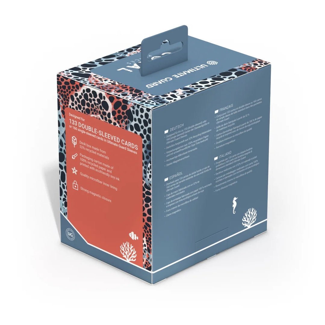 Ultimate Guard: Sidewinder 133+ Xenoskin 2025 Exclusive "Coral Places" - Twilight Tide — official Ultimate Guard angle 14