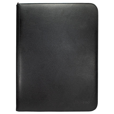 Ultra Pro PRO Zippered Binder 9 Pocket Vivid Black