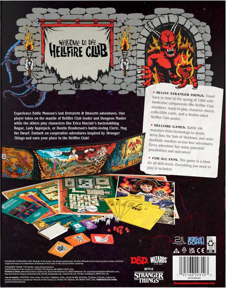 Dungeons & Dragons: Stranger Things - Welcome to the Hellfire Club