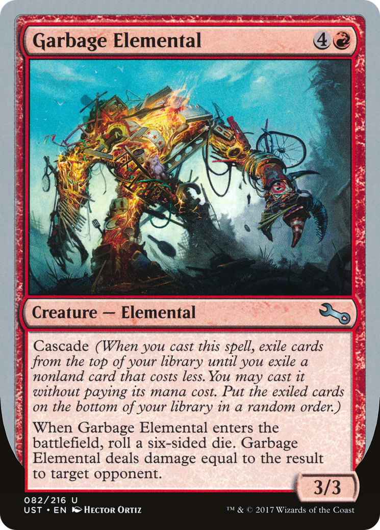 Garbage Elemental (D) (UST-82D) - Unstable