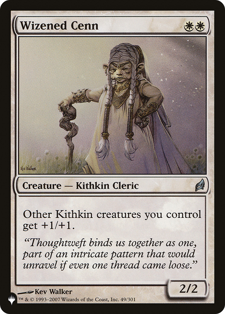 Wizened Cenn (LIST-49/301) - The List