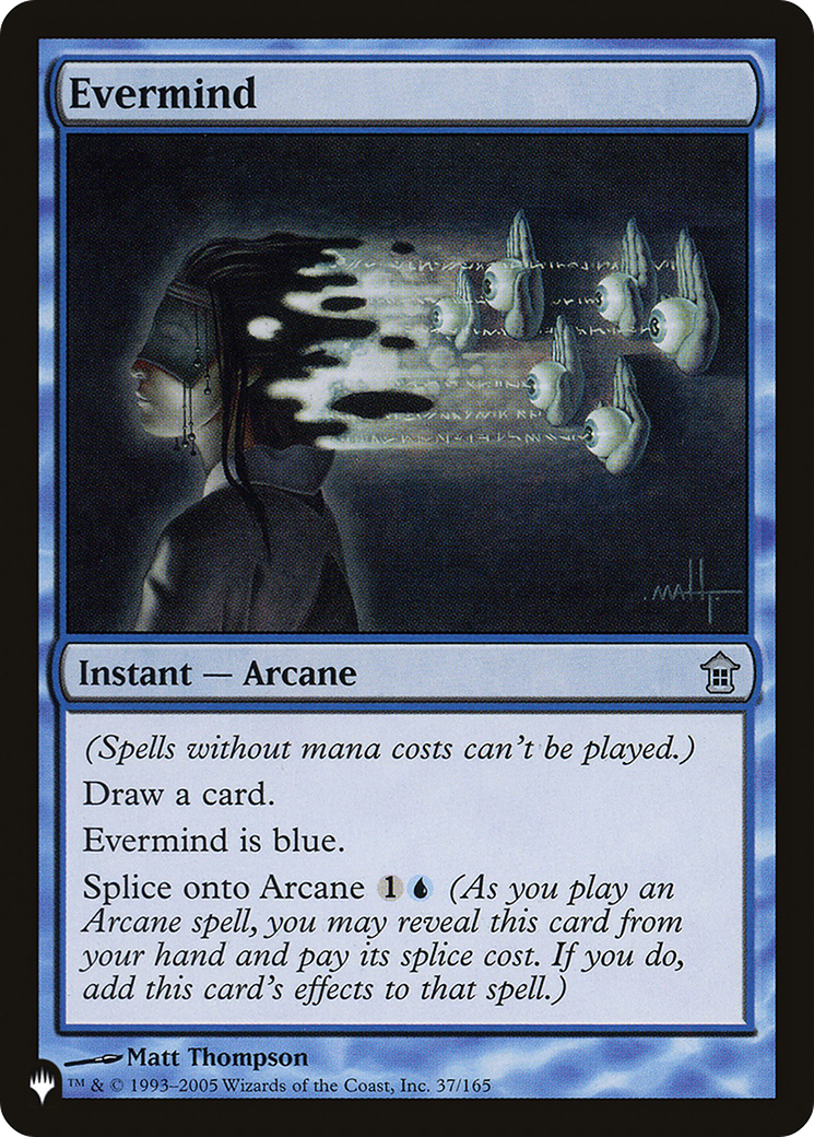 Evermind (LIST-37/165) - The List