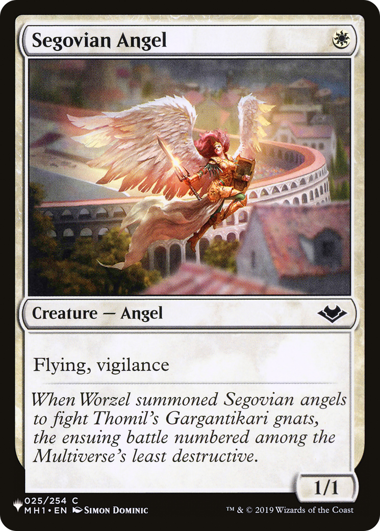 Segovian Angel (LIST-025/254) - The List