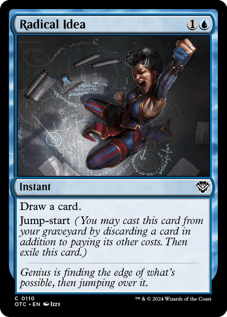 Radical Idea (OTC-110) - Outlaws of Thunder Junction Commander