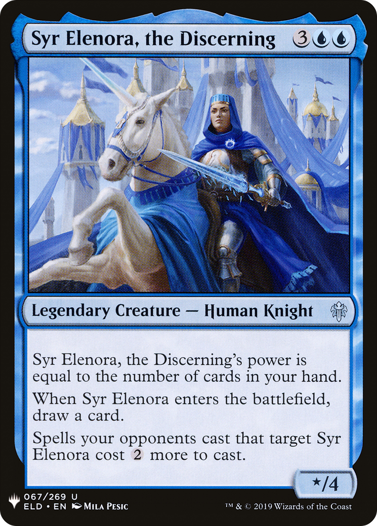 Syr Elenora, the Discerning (LIST-067) - The List