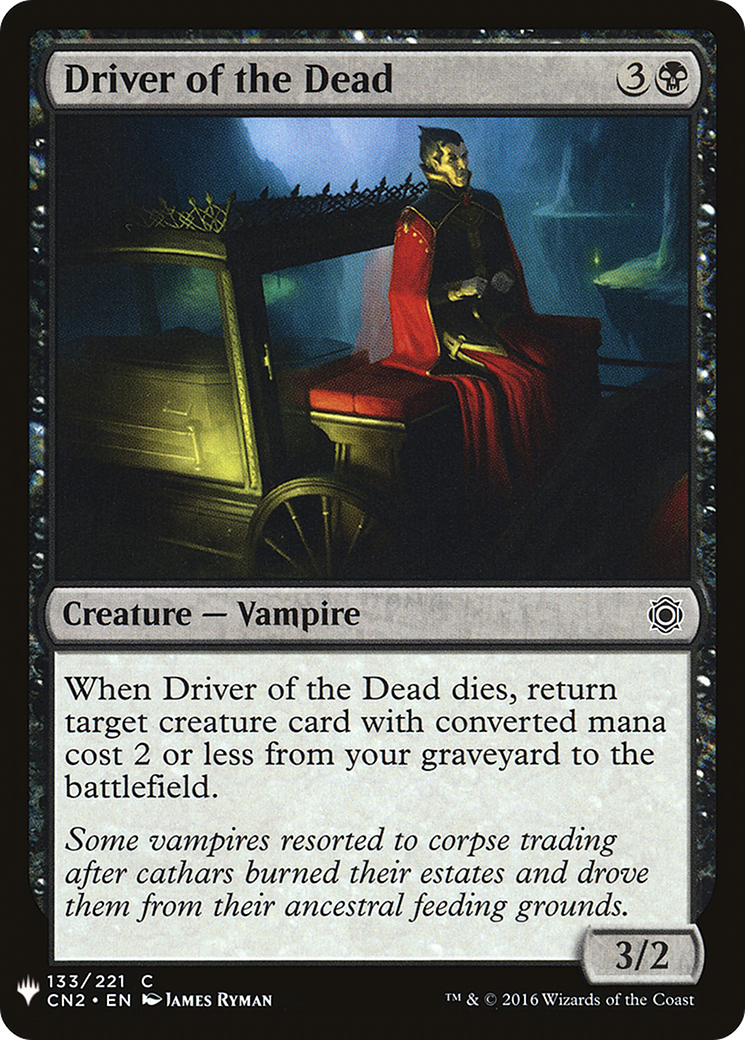 Driver of the Dead (LIST-133) - The List