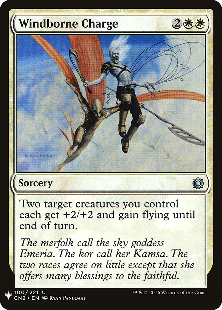Windborne Charge (LIST-100) - The List