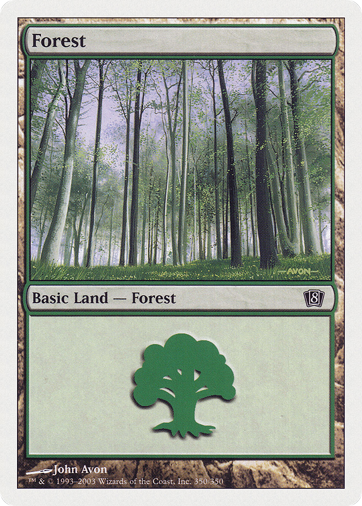 Forest (350) (8ED-350) - Eighth Edition