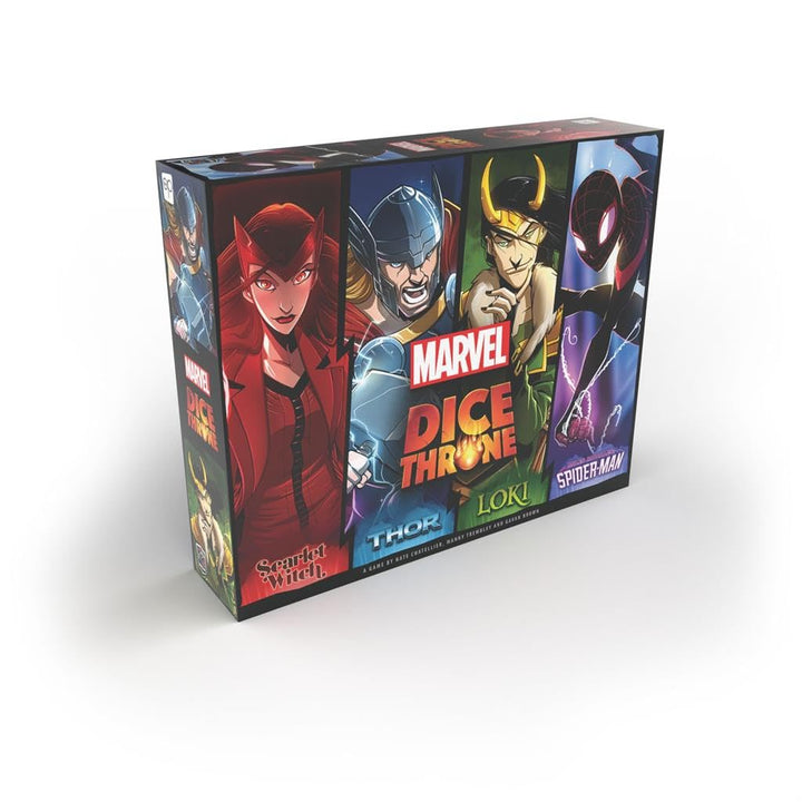 Marvel Dice Throne Scarlet Witch 4-pack — box