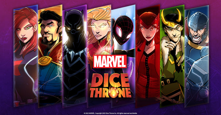 Marvel Dice Throne Scarlet Witch 4-pack — extra4