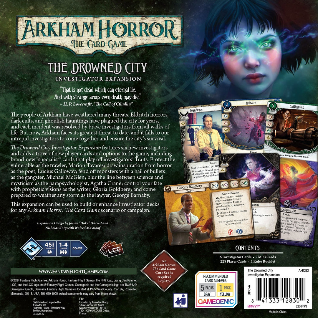 Arkham Horror: The Card Game – The Drowned City: Investigator Expansion — official publisher extra