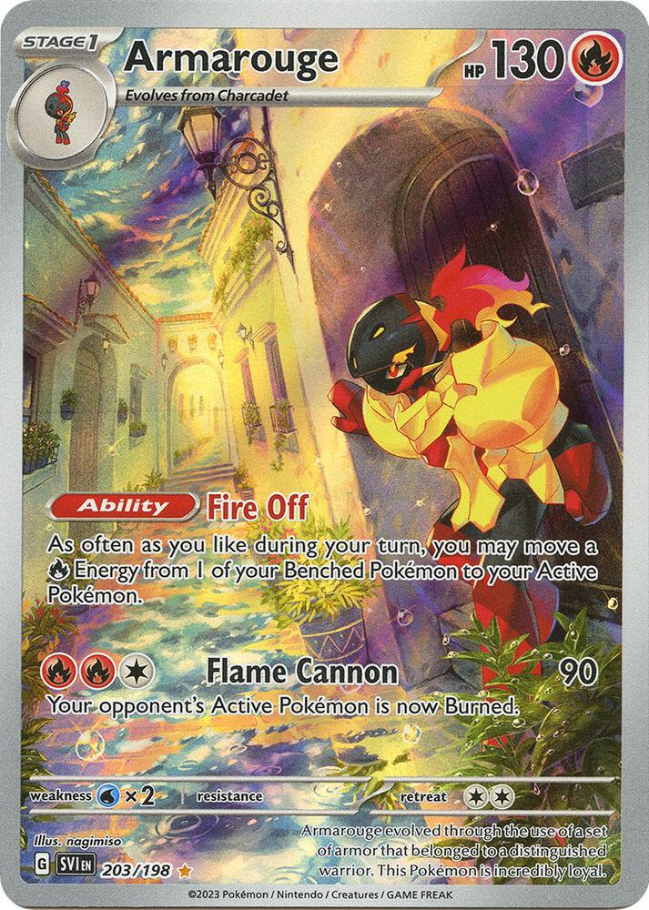 Armarouge SVI 203/198 PSA NM-MT 8