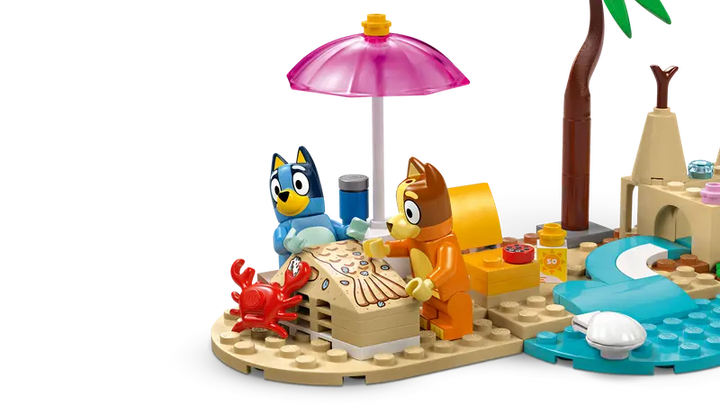 LEGO Bluey: Bluey's Beach & Family Car Trip - 11202