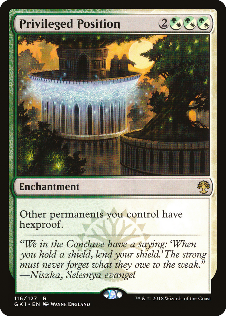 Privileged Position (GR1-116) - GRN Guild Kit