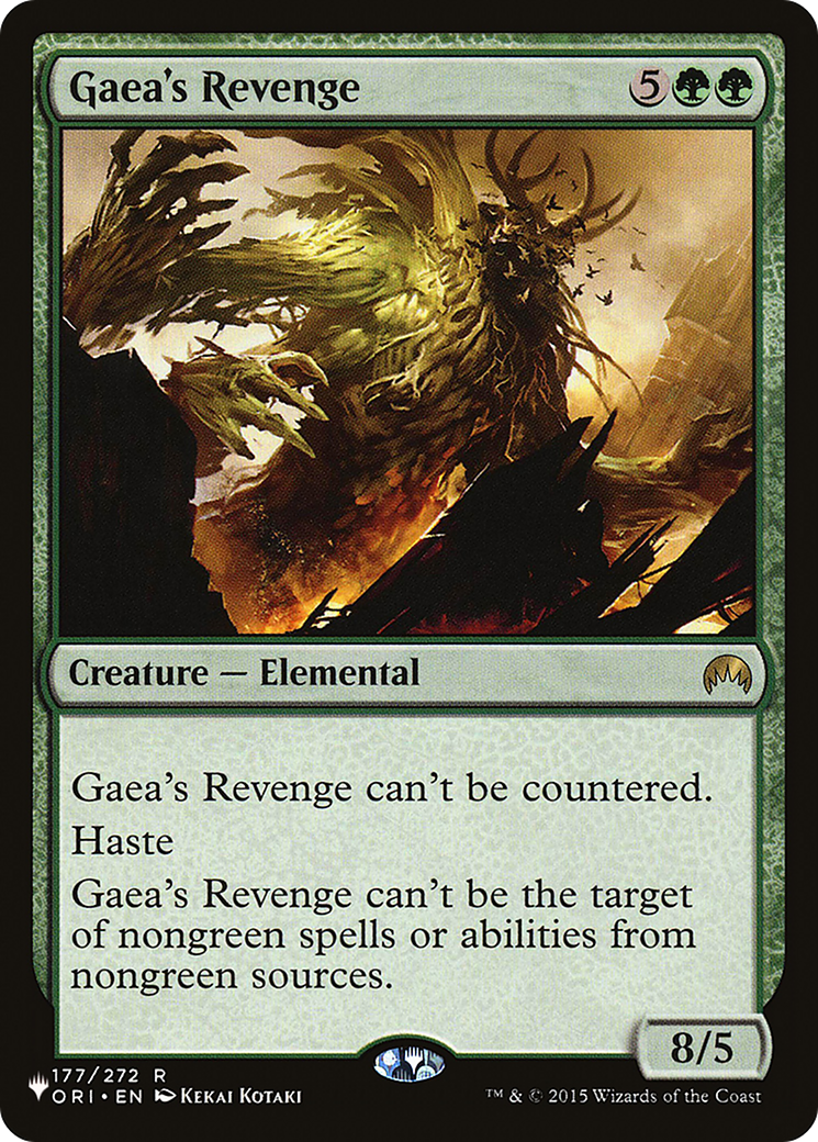 Gaea's Revenge (LIST-177/272) - The List