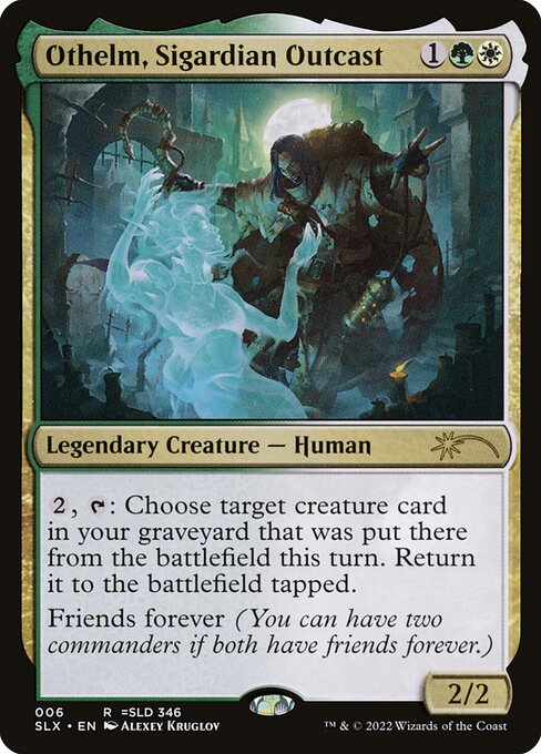 Othelm, Sigardian Outcast (PLIST-801) - The List — official product image (scryfall)