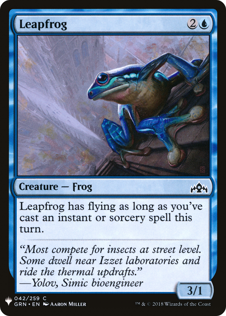 Leapfrog (LIST-042) - The List