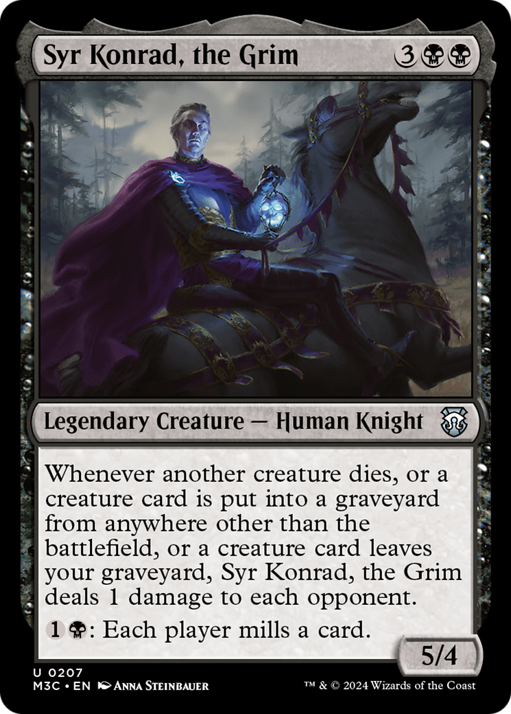 Syr Konrad, the Grim (M3C-207) - Modern Horizons 3 Commander Foil
