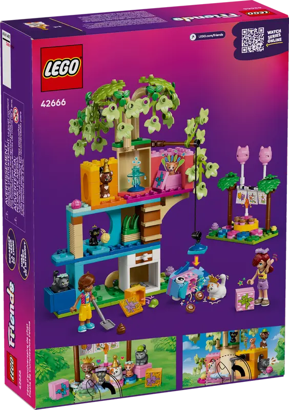 Lego Friends Cat Birthday Party & Tree House - 42666