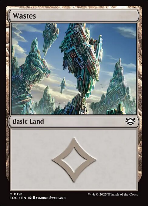 Wastes (SLD-795) - Secret Lair Drop Foil — official product image (scryfall)
