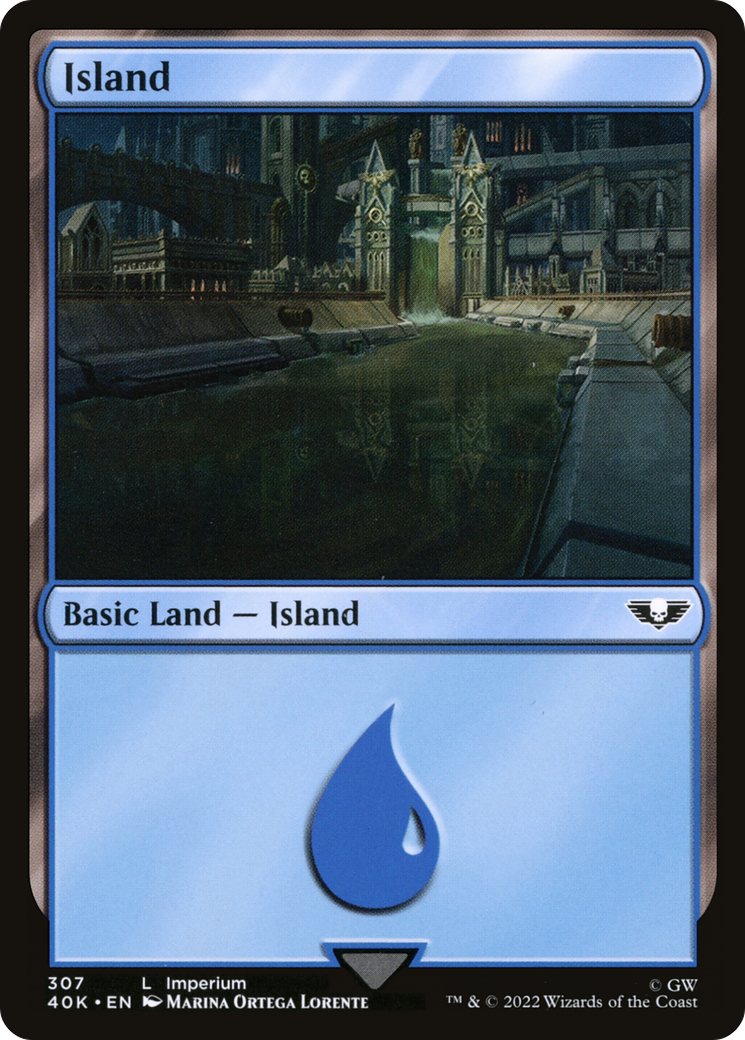 Island (307) (40K-307) - Warhammer 40,000 Commander