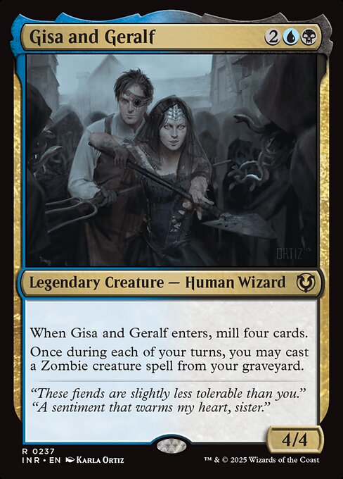 Gisa and Geralf (PLIST-1075) - The List — official product image (scryfall)
