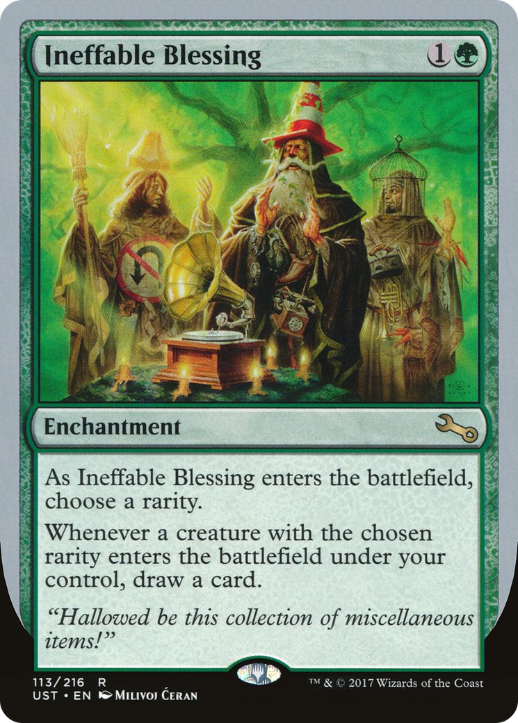 Ineffable Blessing (D) (UST-113D) - Unstable