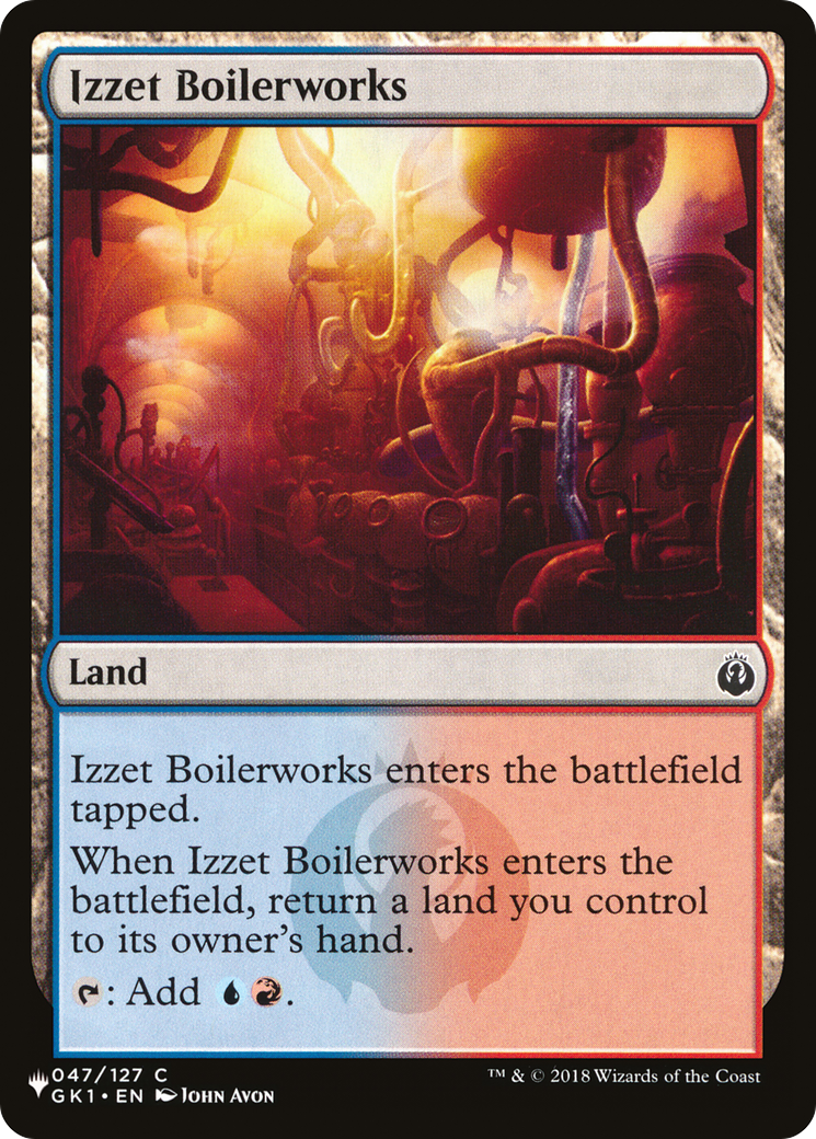 Izzet Boilerworks (LIST-047/127) - The List