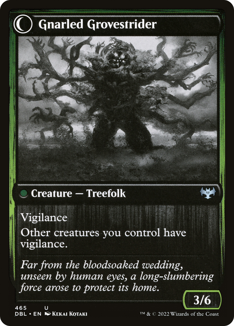 Dormant Grove (DBL-465) - Innistrad: Double Feature: (Double Faced Transform) Foil
