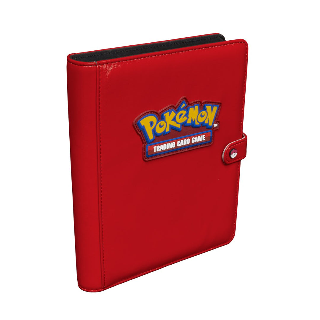 Binder: 4-Pocket: Pokémon: Premium Snap Binder: Red — official manufacturer extra