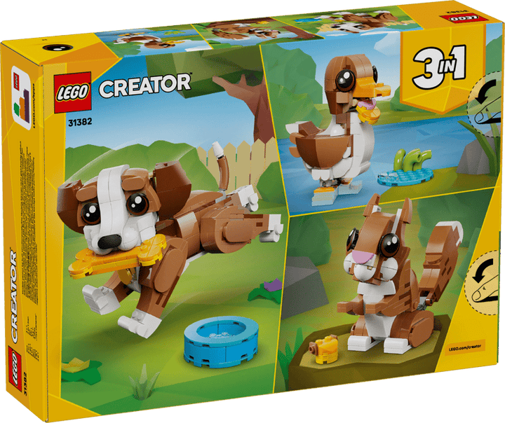 LEGO Creator 3 in 1 Playful Puppy - 31382