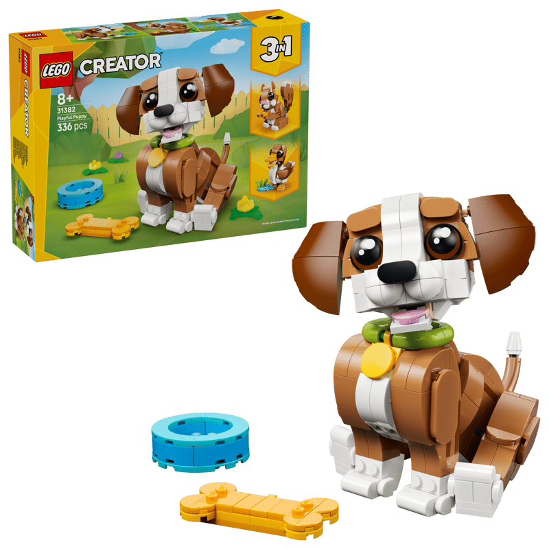 LEGO Creator 3 in 1 Playful Puppy - 31382