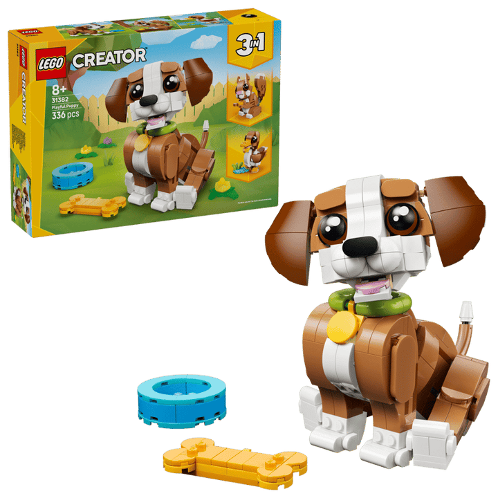 LEGO Creator 3 in 1 Playful Puppy - 31382